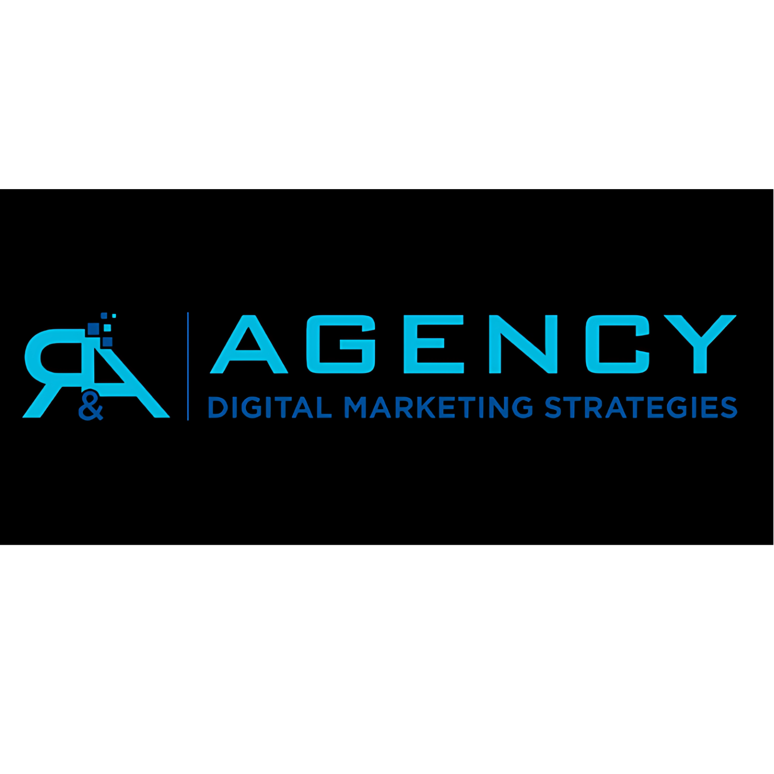 R&A Digital Agency logo lockup